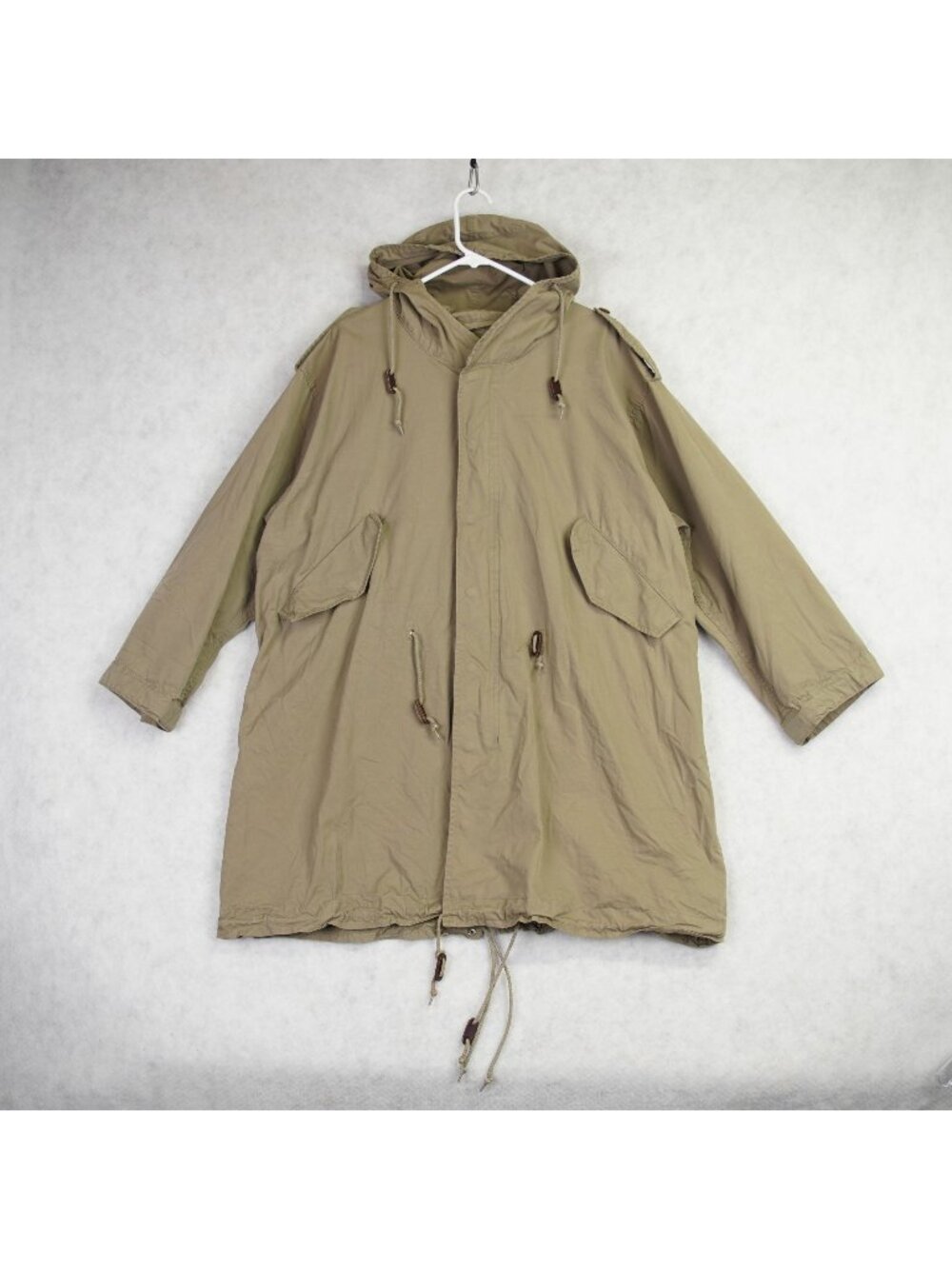 Vintage Country Ralph Lauren Mens M-51 Parka Coat Size M Military Army Fishtail